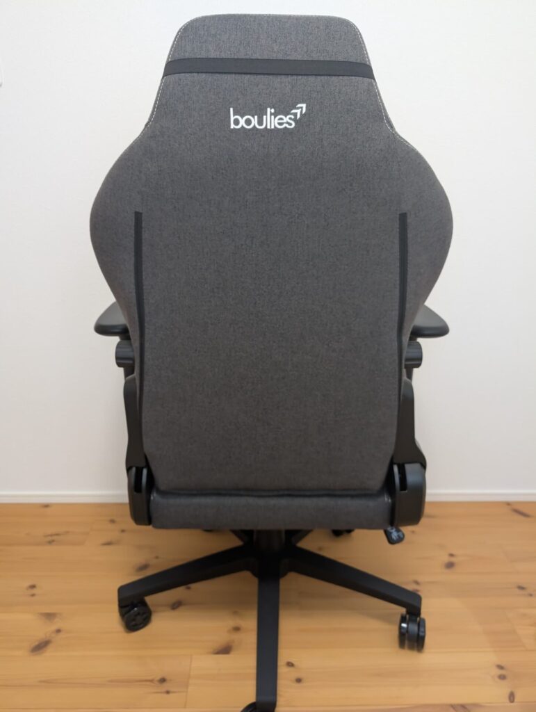 Boulies Master Neoの背面